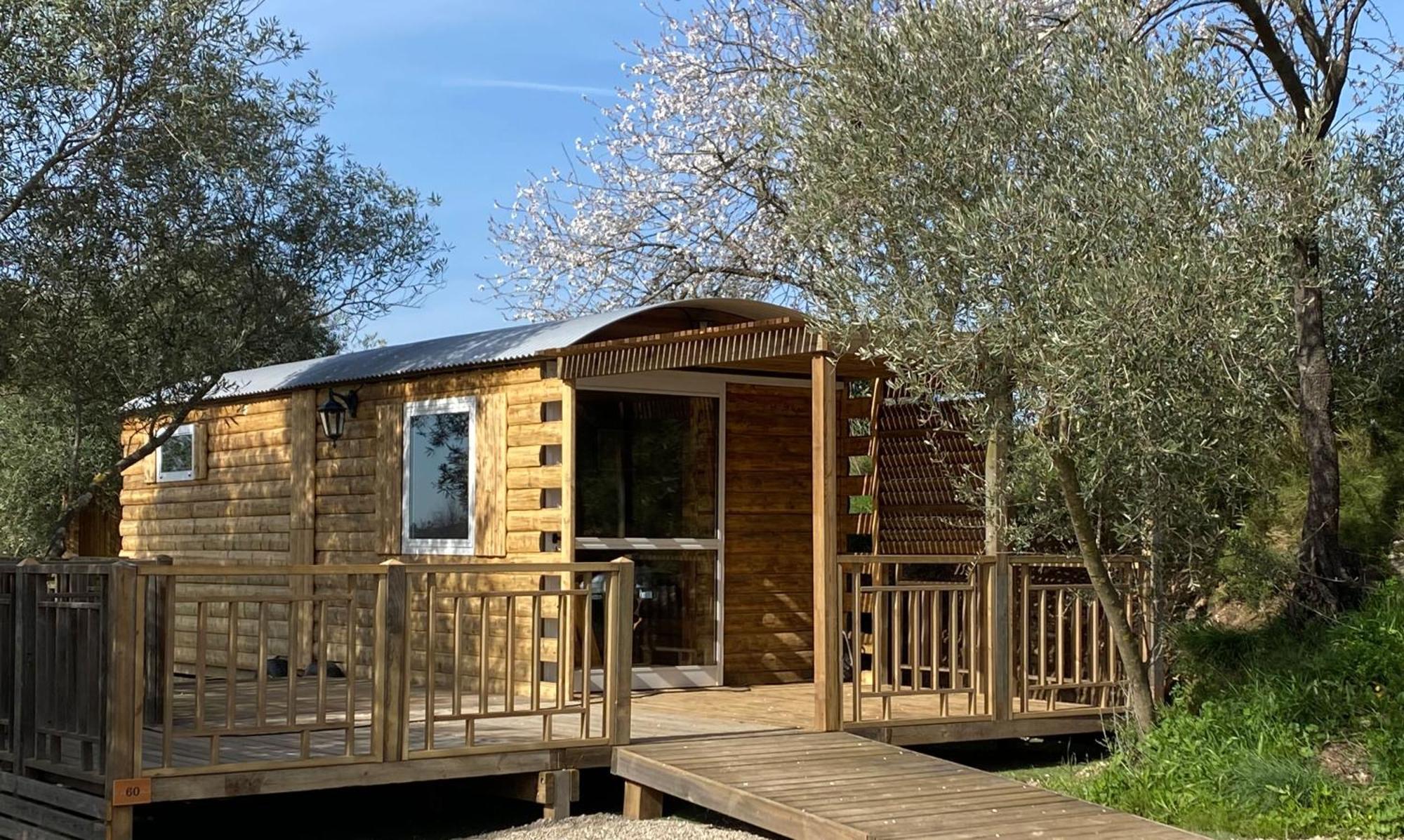 Camping Les Amandiers Castelnau-de-Guers Luaran gambar